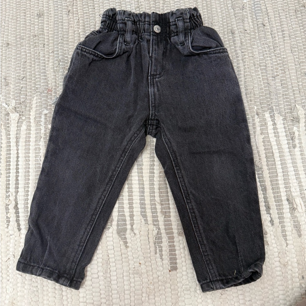 Zara Kids Black Denim Jeans